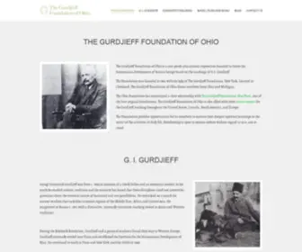 Gurdjieffohio.org(The Gurdjieff Foundation of Ohio) Screenshot