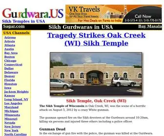 Gurdwara.us(Sikh Gurdwaras in USA) Screenshot