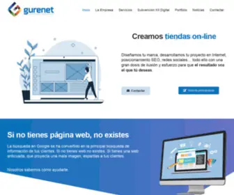 Gurenet.es(Diseño web Bilbao (Bizkaia)) Screenshot