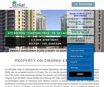 Gurgaon.ind.in(PropertyDwarkaExpressway Ready To Move Apartments on Dwarka Expressway Gurgaon) Screenshot