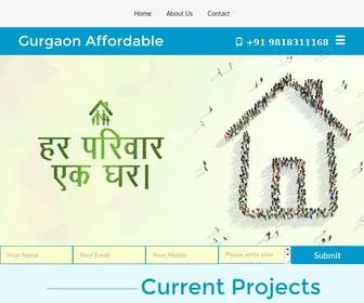 Gurgaonaffordable.in(Huda Affordable Housing Scheme Gurgaon) Screenshot