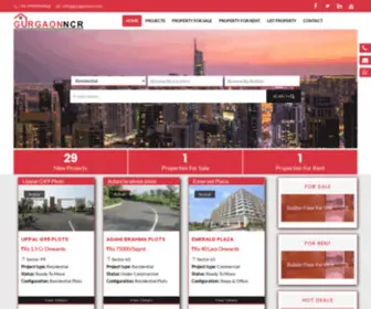 Gurgaonncr.com(Property In Gurgaon) Screenshot