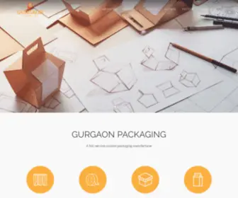 Gurgaonpackaging.com(Buy Corrugated Boxes Online for Packing) Screenshot