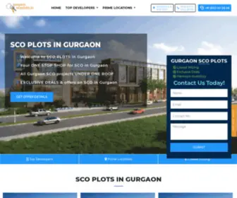 Gurgaonscoplots.in(SCO Plots in Gurgaon) Screenshot