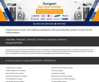 Gurgaonservicecentre.com(Gurgaonservicecentre) Screenshot