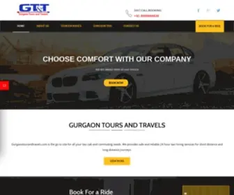 Gurgaontoursandtravels.com(Outstation Tours India) Screenshot