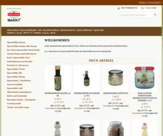 Gurken-Kaufen.de(Spreewaldgurken und mehr) Screenshot