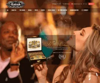 Gurkhacigars.com(Gurkha Cigars) Screenshot