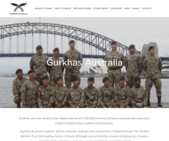 Gurkhasaustralia.org(Gurkhas Australia) Screenshot