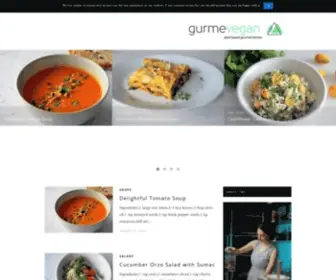 Gurmevegan.com(Plant Based Gourmet Kitchen) Screenshot