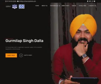 Gurmilapsinghdalla.com(Gurmilap singh dalla) Screenshot