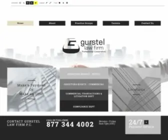 Gurstel.com(Commercial & Consumer Debt Collection Agency Minneapolis MN) Screenshot