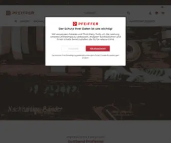 Gurtband-Profishop.de(Pfeiffer Gurtband) Screenshot