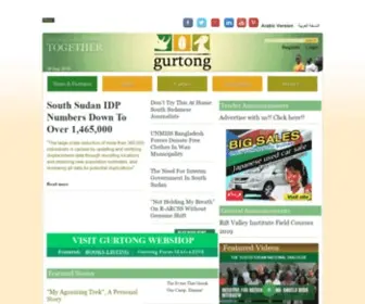 Gurtong.net(Gurtong Trust) Screenshot