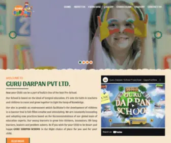 Gurudarpanschool.com(GURU DARPAN Pvt Ltd) Screenshot