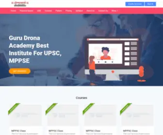 Gurudronaacademy.com(gurudronaacademy) Screenshot