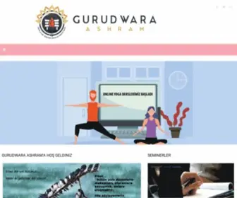 Gurudwaraashram.com(Gurudwara Ashram Yoga Merkezi) Screenshot