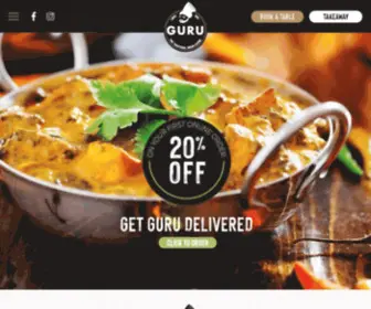 Guruedinburgh.co.uk(Guru Restaurant & Takeaway) Screenshot