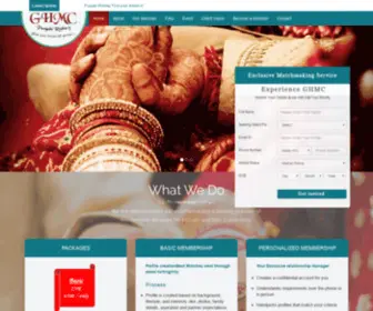 Guruharkrishanmatrimonialcentre.com(Punjabi Matrimonial Services in Delhi) Screenshot