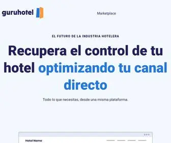 Guruhotel.com(El futuro de la distribución hotelera) Screenshot