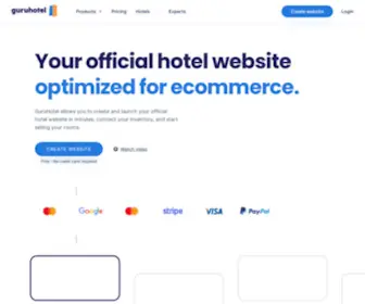 Guruhotel.mx(The future of hotel distribution) Screenshot