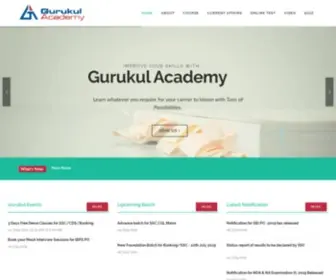 Gurukulacademia.com(SSC, Bank Exam, Railway, CGL Online Classes in Dehradun) Screenshot