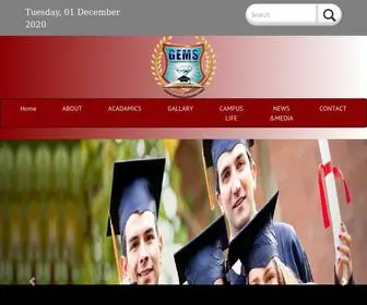 Gurukulinstitutions.com(GEMS) Screenshot