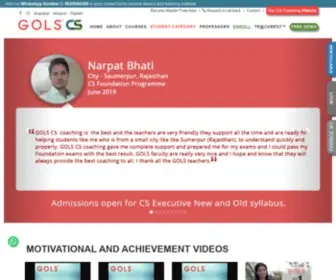 Gurukulonline.com(GOLS CS Coaching Classes) Screenshot