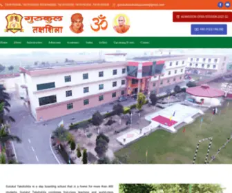 Gurukultakshshila.com(Gurukul Takshshila) Screenshot