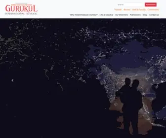 Gurukulworld.org(Shree Swaminarayan Gurukul International School) Screenshot