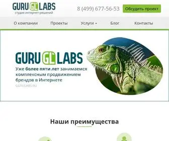 Gurulabs.ru(Студия интернет) Screenshot