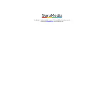 Gurumedia.info(GuruMedia Information Network) Screenshot