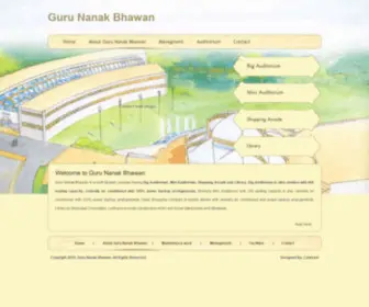 Gurunanakbhawan.com(Guru Nanak Bhawan) Screenshot