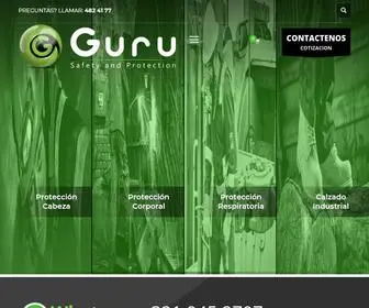 Gurusafety.com(Ropa de trabajo) Screenshot