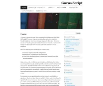 Guruscript.com(Đang) Screenshot