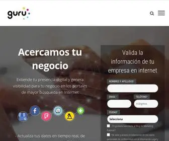 Gurusoluciones.cl(Gur) Screenshot