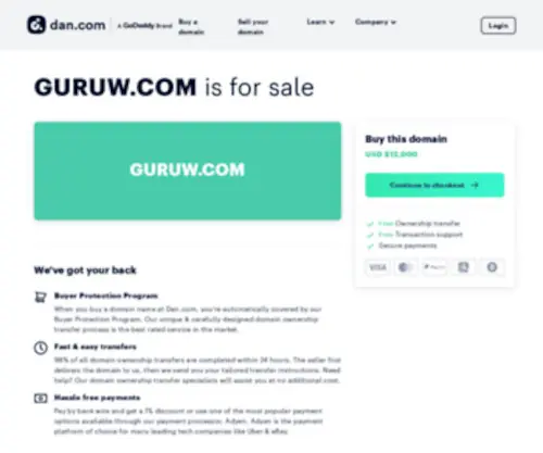 Guruw.com(Free Webmail) Screenshot