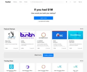 Gusher.co(The Greatest Startup Engine) Screenshot