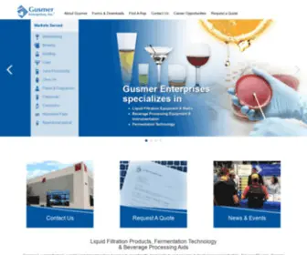 Gusmerenterprises.com(Gusmer enterprises) Screenshot