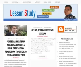 Gusndol.com(Blog Kepala Sekolah) Screenshot