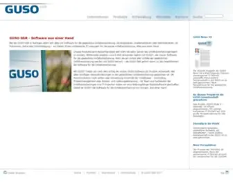 Guso.com(Gemeinsame Unfallversicherungs Software) Screenshot