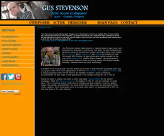 Gusstevenson.com(Gus Stevenson) Screenshot