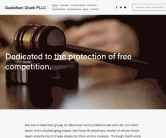 Gustafsongluek.com(Gustafson Gluek PLLC) Screenshot