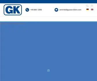 Gustav-Klein.com(Home) Screenshot