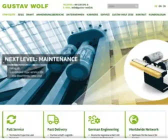 Gustav-Wolf.de(Gustav Wolf GmbH) Screenshot