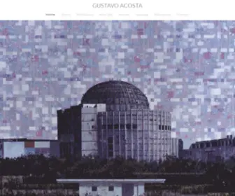 Gustavoacosta.com(Cuban artist Gustavo Acosta) Screenshot