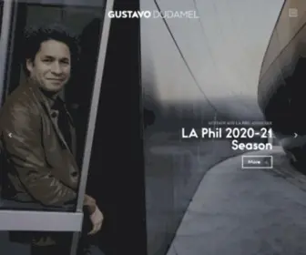 Gustavodudamel.com(Gustavo Dudamel) Screenshot