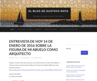 Gustavomata.com(Las reglas del juego en los negocios) Screenshot