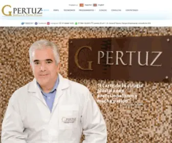 Gustavopertuz.com(Dr Gustavo Pertuz) Screenshot