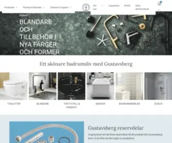 Gustavsberg.com(Valet f) Screenshot